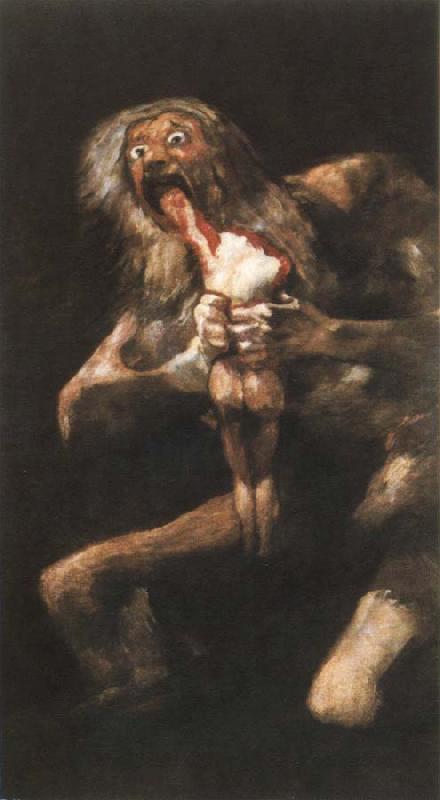 Francisco Goya saturn Sweden oil painting art